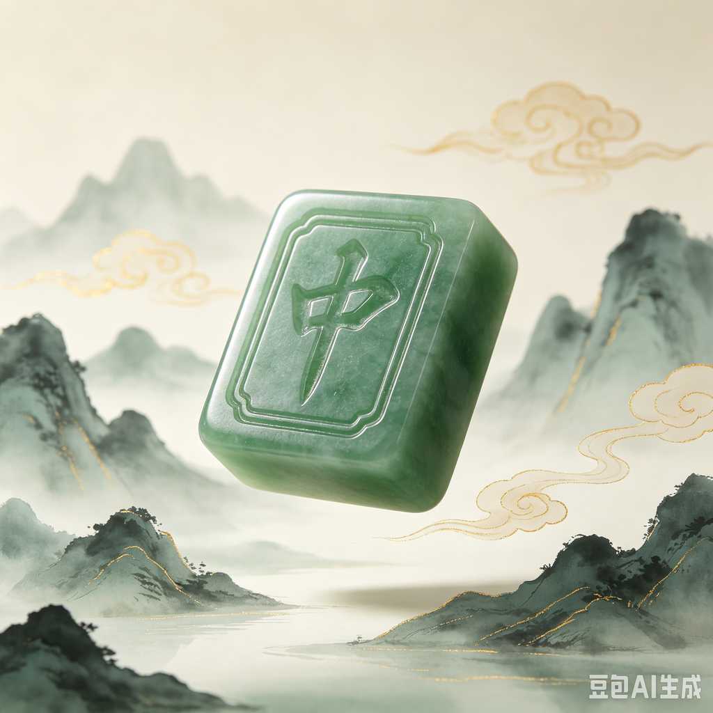 colorful mahjong score chips