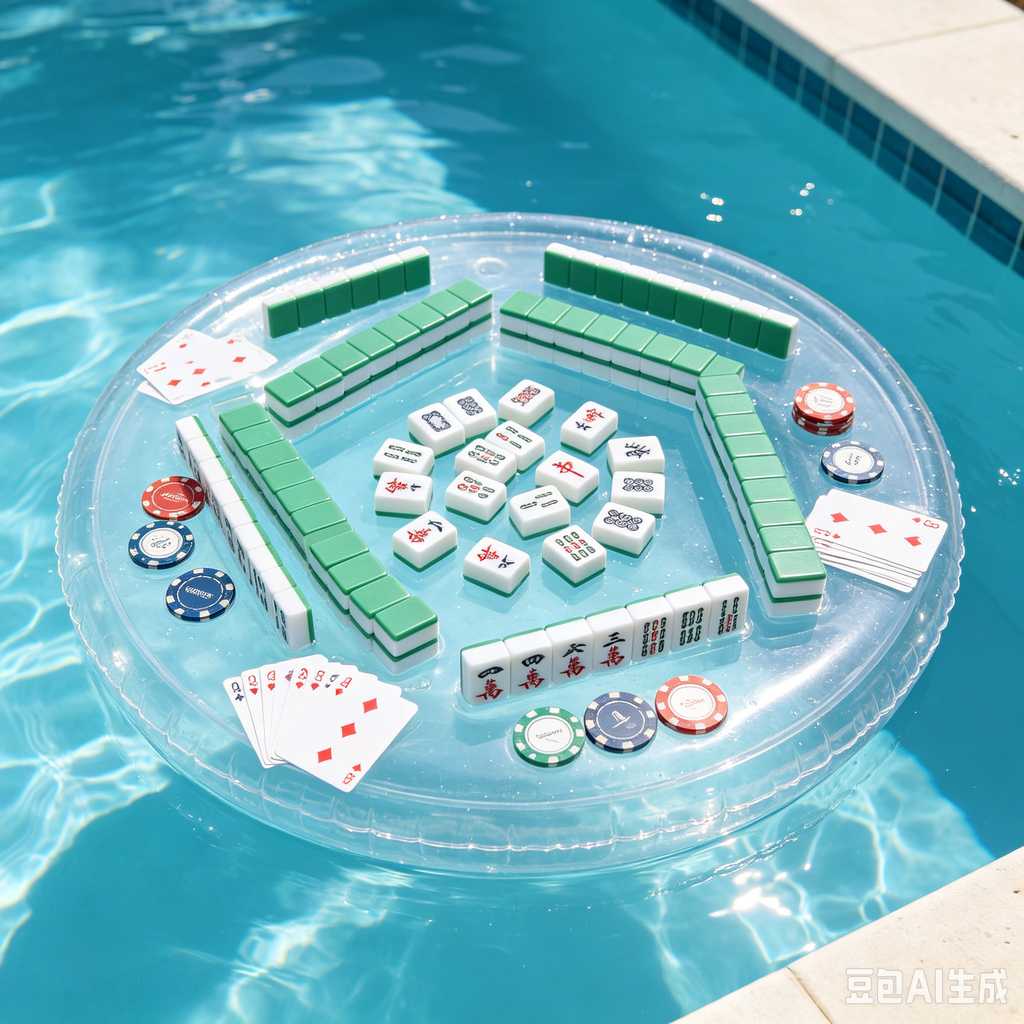 mahjong set for family game night
